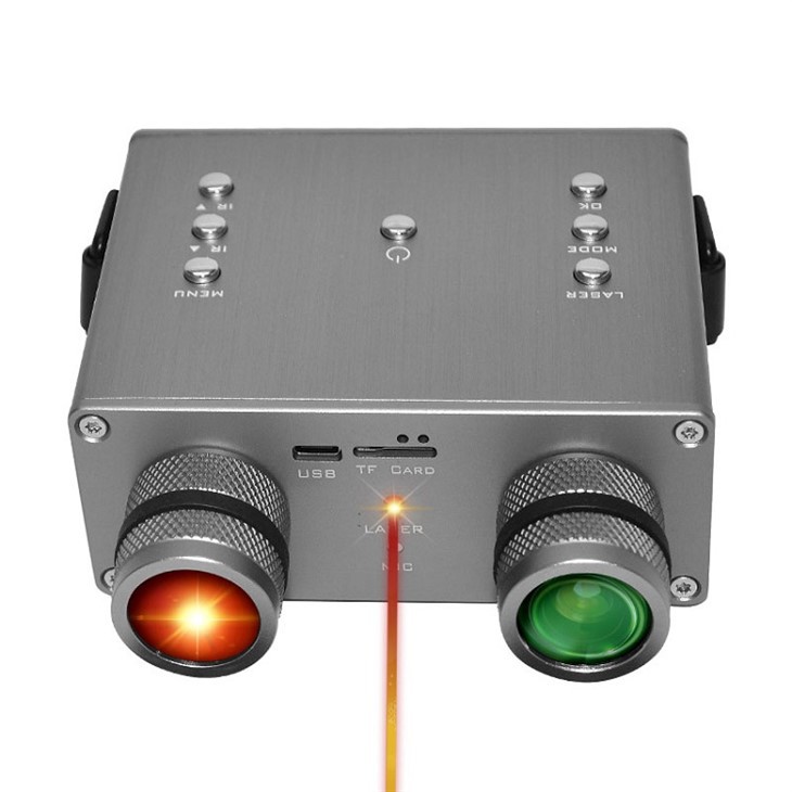 Ysbienddrych Gweledigaeth Nos y gellir ei hailwefru